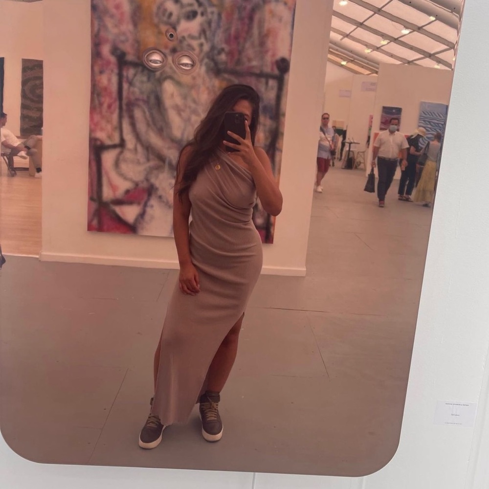 Rick Owns Ribbed One Shoulder Dress - Picture 4 of 6